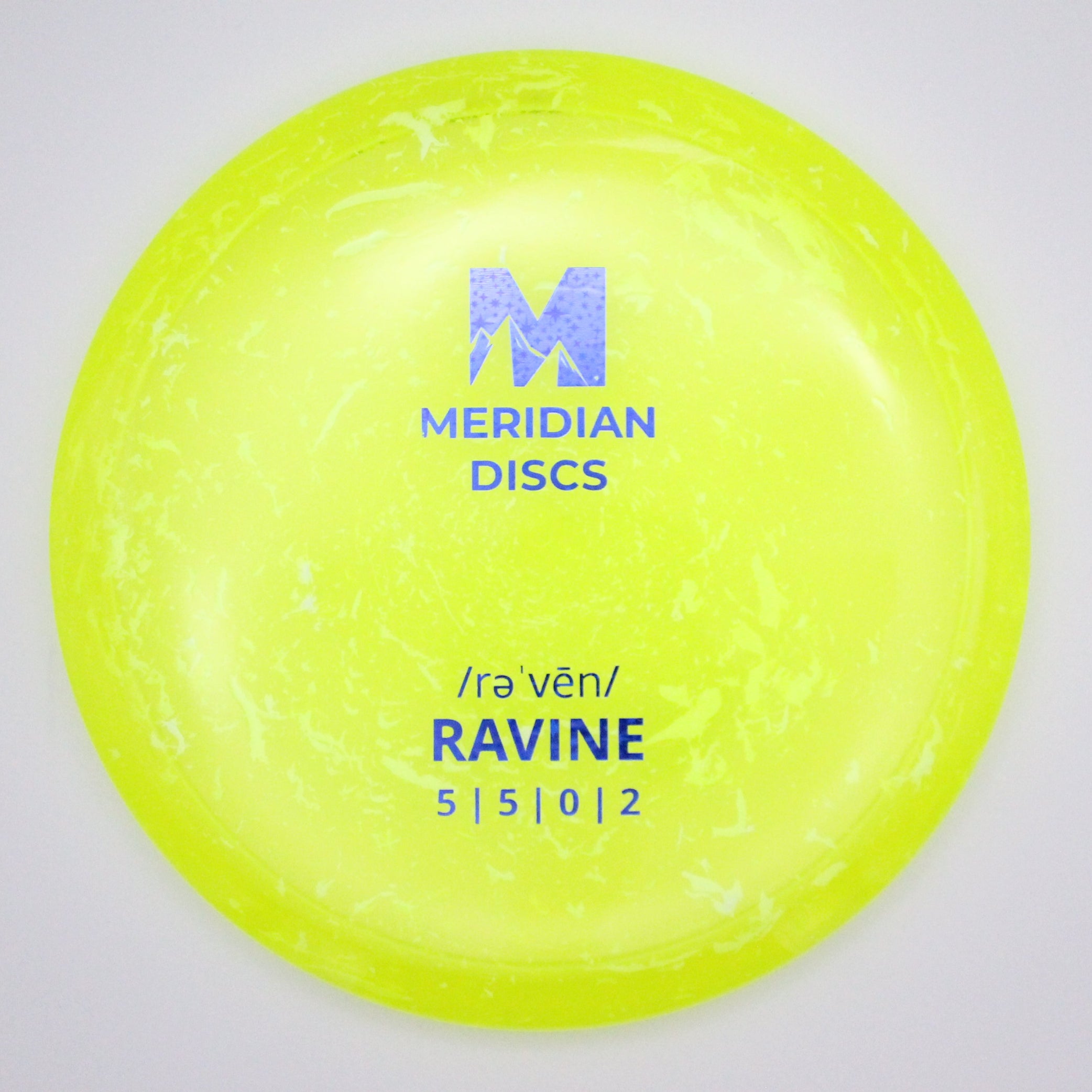Meridian Midrange Driver Ravine Marbled Clarus Plastic Stock Stamp