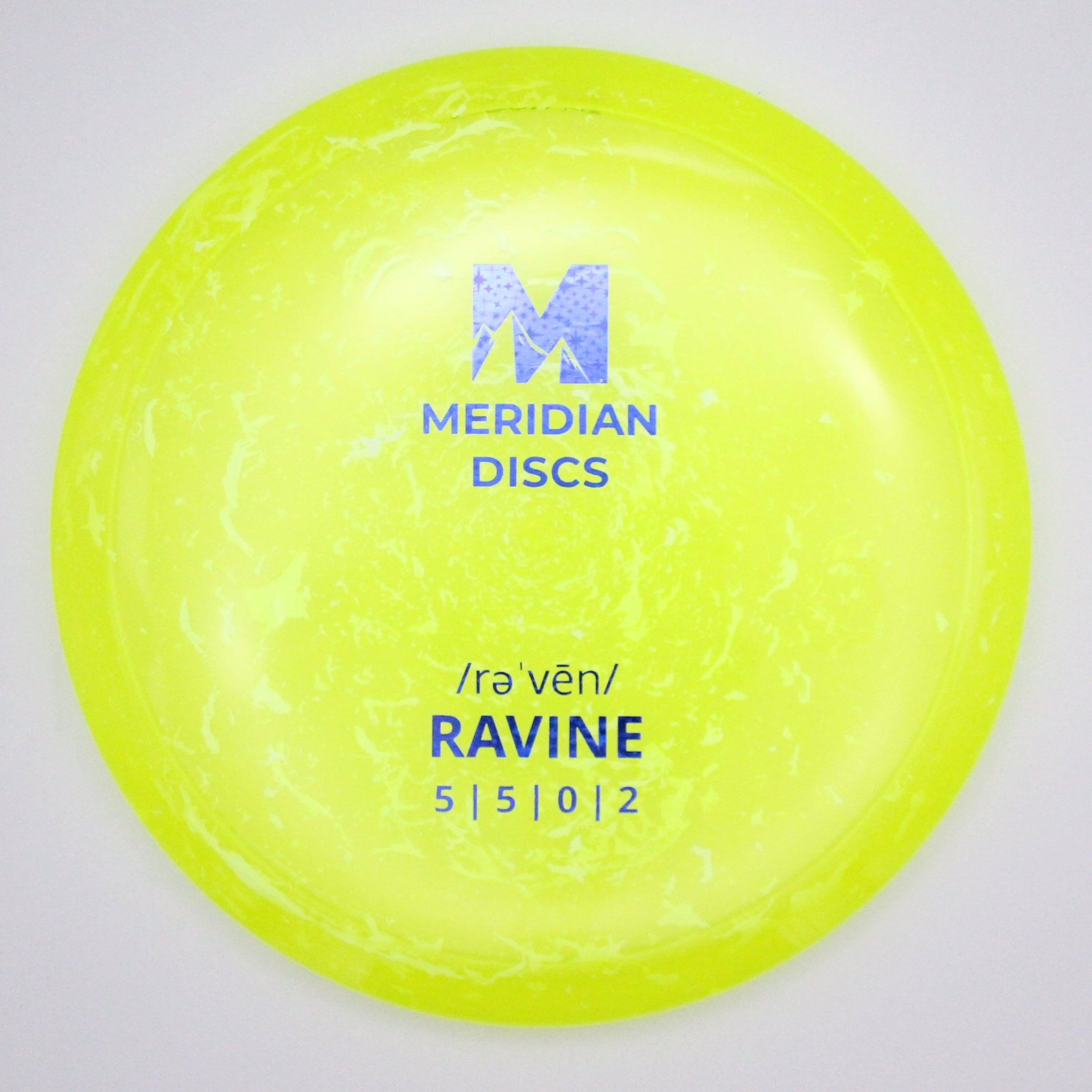 Meridian Midrange Driver Ravine Marbled Clarus Plastic Stock Stamp