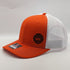 Richardson 112 Trucker Hat with Small Embroidered Jersey Discs Logo