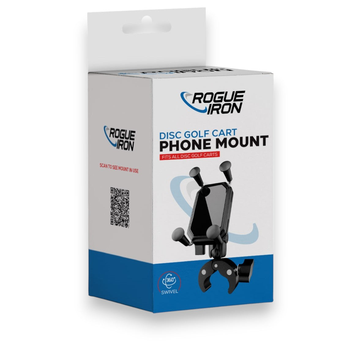 Rogue Iron | Disc Golf Cart Phone Mount