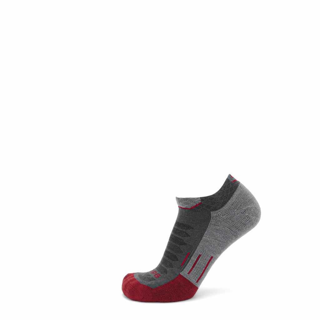 3 Pack Ruby - Run Ankle Midweight Merino Wool Sock