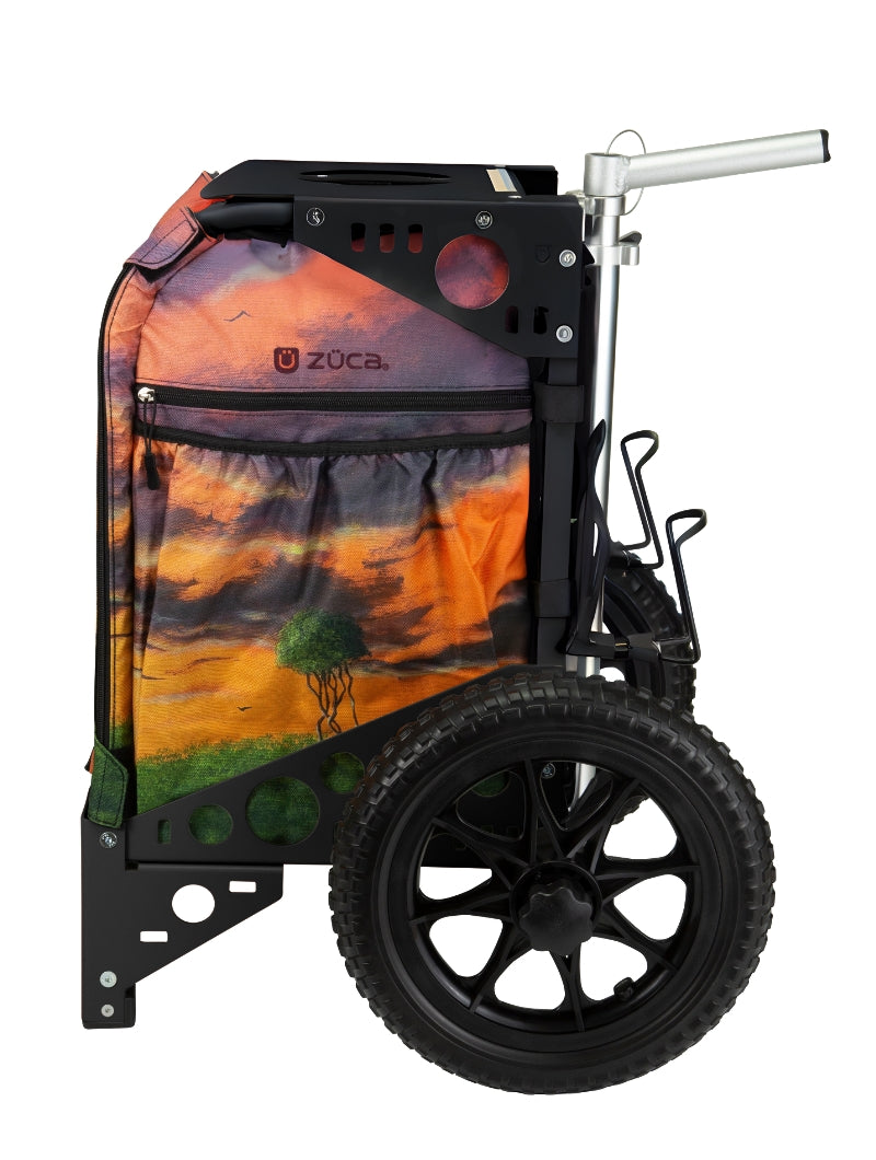 Zuca | All-Terrain Disc Golf Cart | Twilight Trail Edition