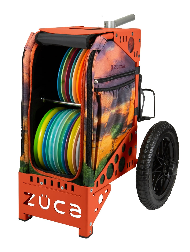 Zuca | All-Terrain Disc Golf Cart | Twilight Trail Edition