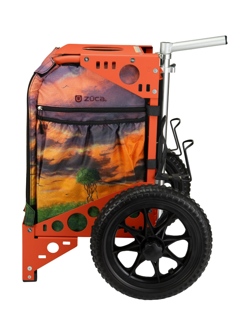 Zuca | All-Terrain Disc Golf Cart | Twilight Trail Edition