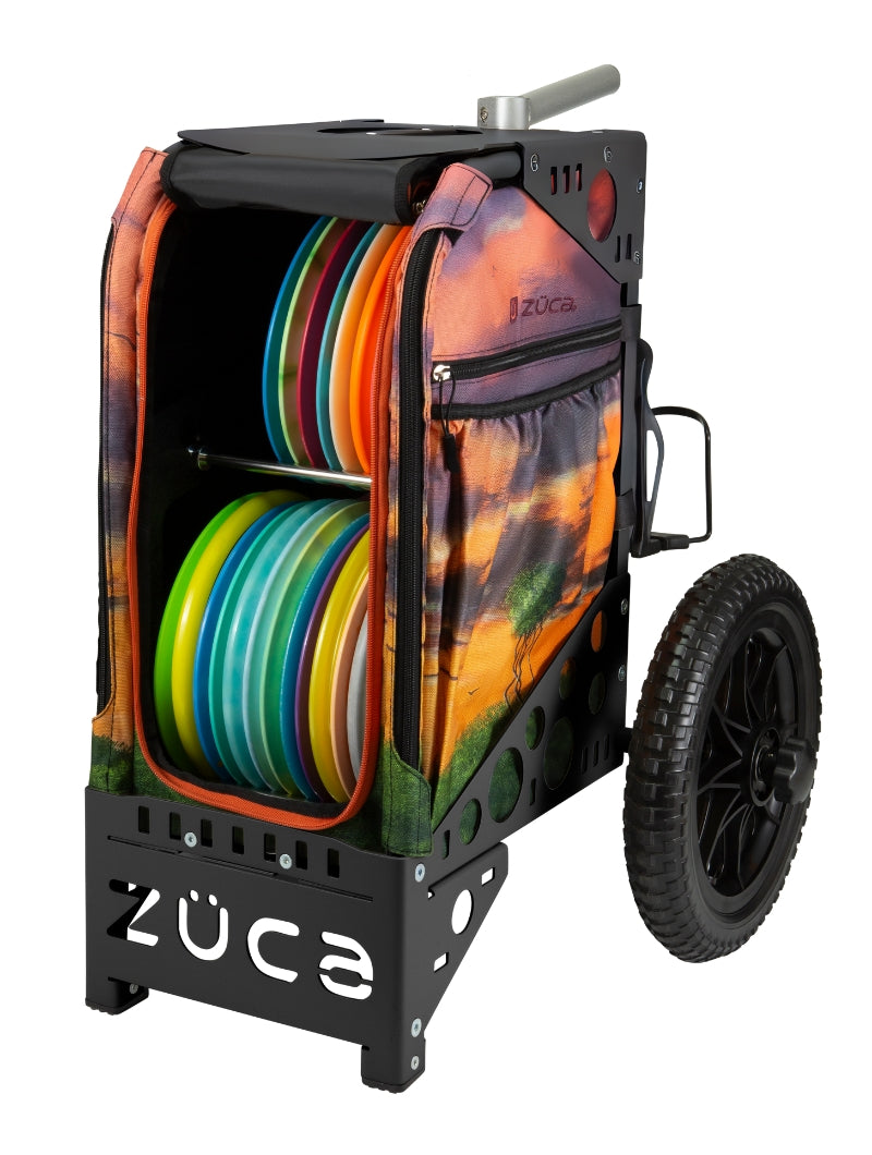 Zuca | All-Terrain Disc Golf Cart | Twilight Trail Edition