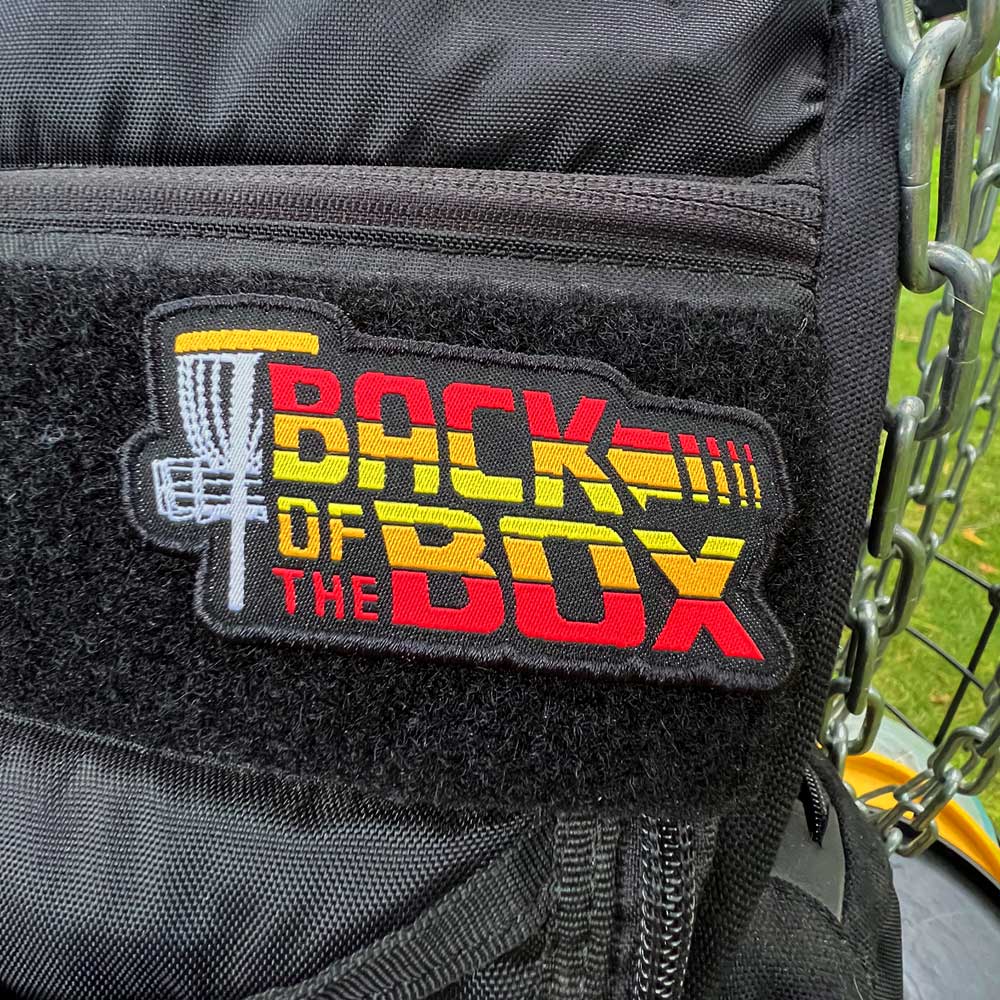 Disc Golf Pins | Back of the Box Disc Golf Patches™