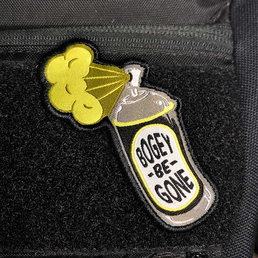 Disc Golf Pins | Bogey-Be-Gone Spray Disc Golf Patches™