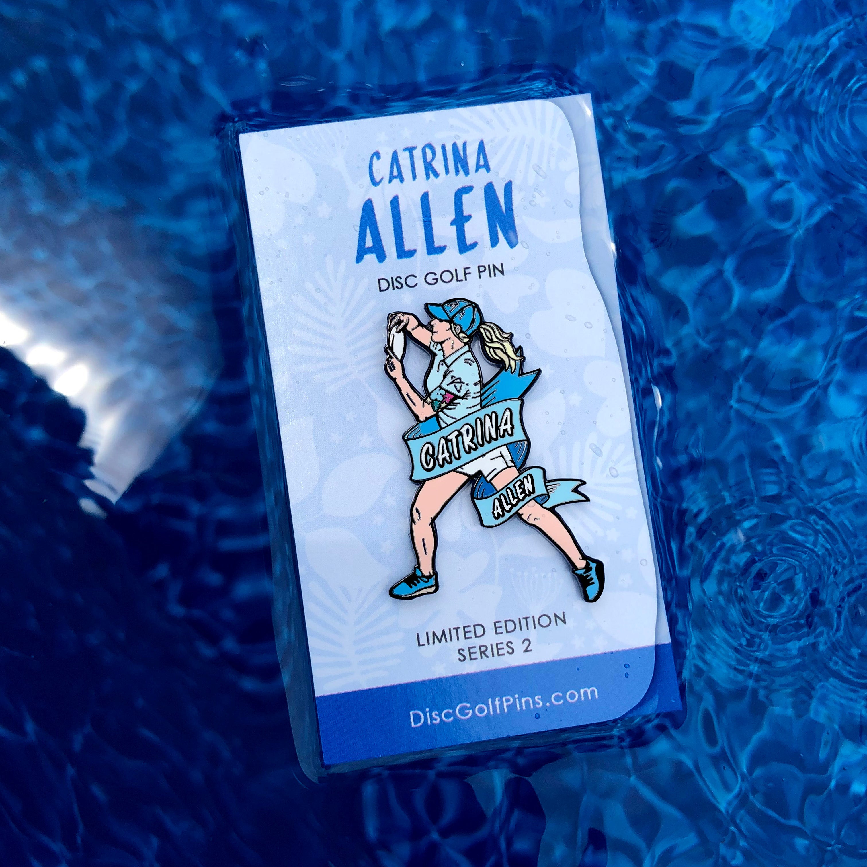 Disc Golf Pins | Catrina Allen Disc Golf Pin - Series 2