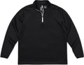 C1 | Q-Zip Pullover | Black - Jersey Discs