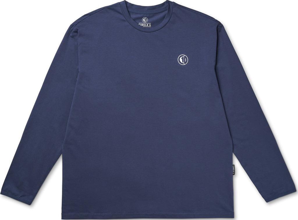 C1 Core Long Sleeve - Navy - Jersey Discs