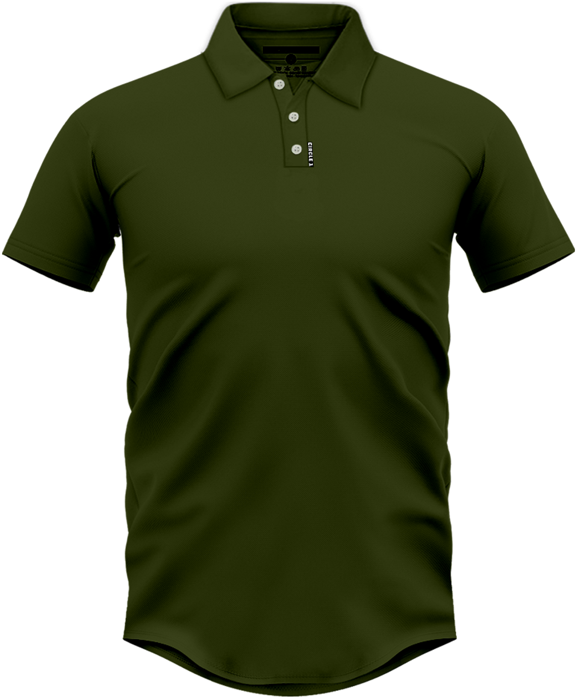 C1 Original Polo V3 - Deep Forest - Jersey Discs