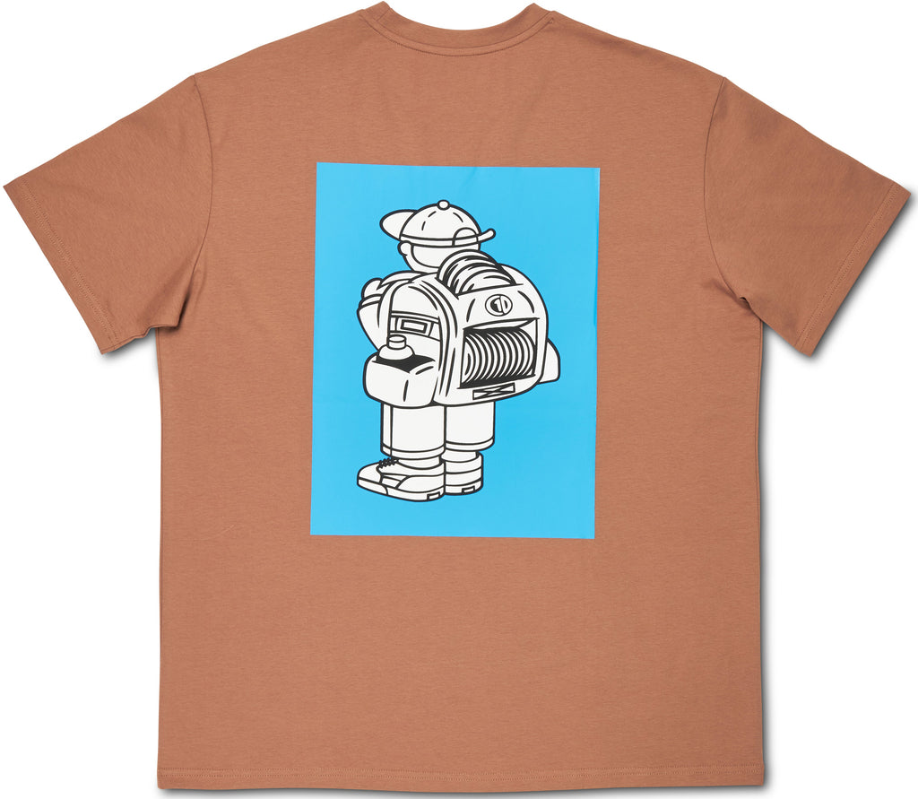 Chain Brain x C1D Tee - "Heavyweight" - Jersey Discs