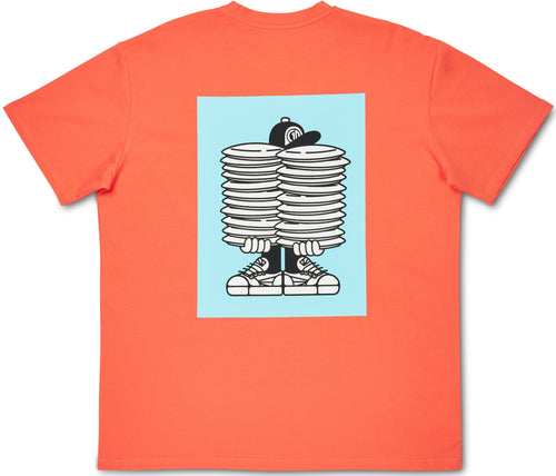 Chain Brain x C1D Tee - "Stacks" - Jersey Discs