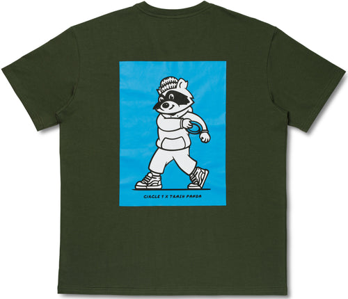 Chain Brain x C1D Tee - "Trash Panda" - Jersey Discs