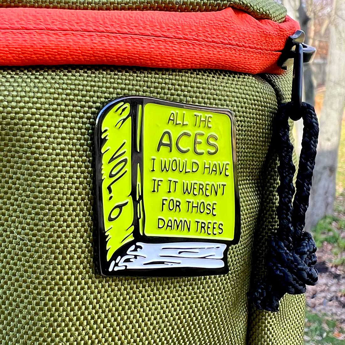 Disc Golf Pins | Book Of ALMOST Aces Vol. 6 Disc Golf Pin