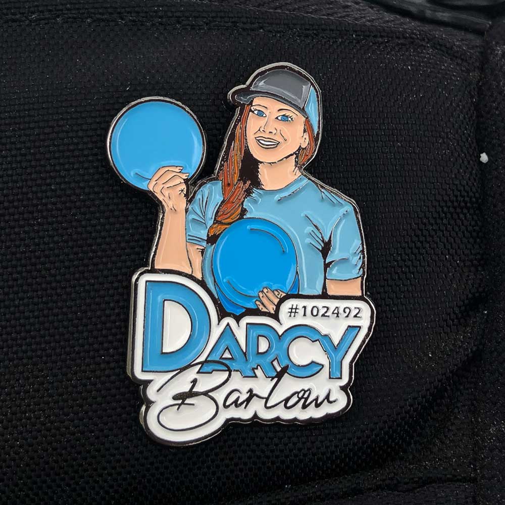 Disc Golf Pins | Darcy Barlow Disc Golf Pin - Series 1