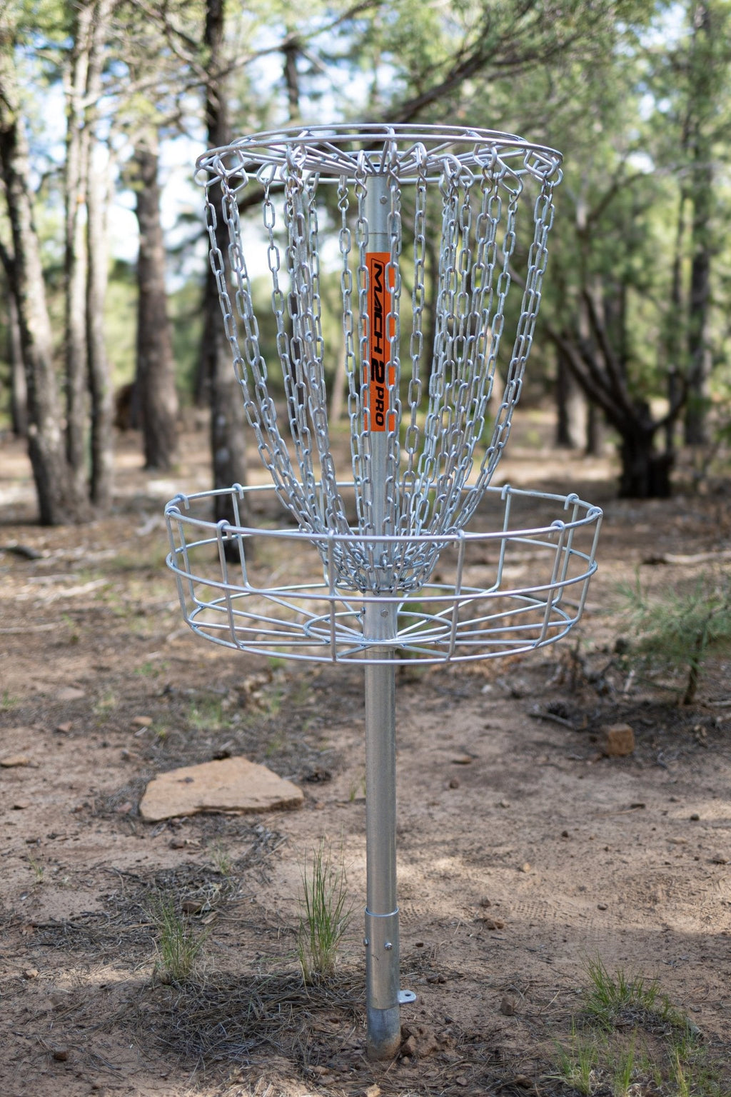 Mach 2 Pro Disc Golf Basket - Jersey Discs