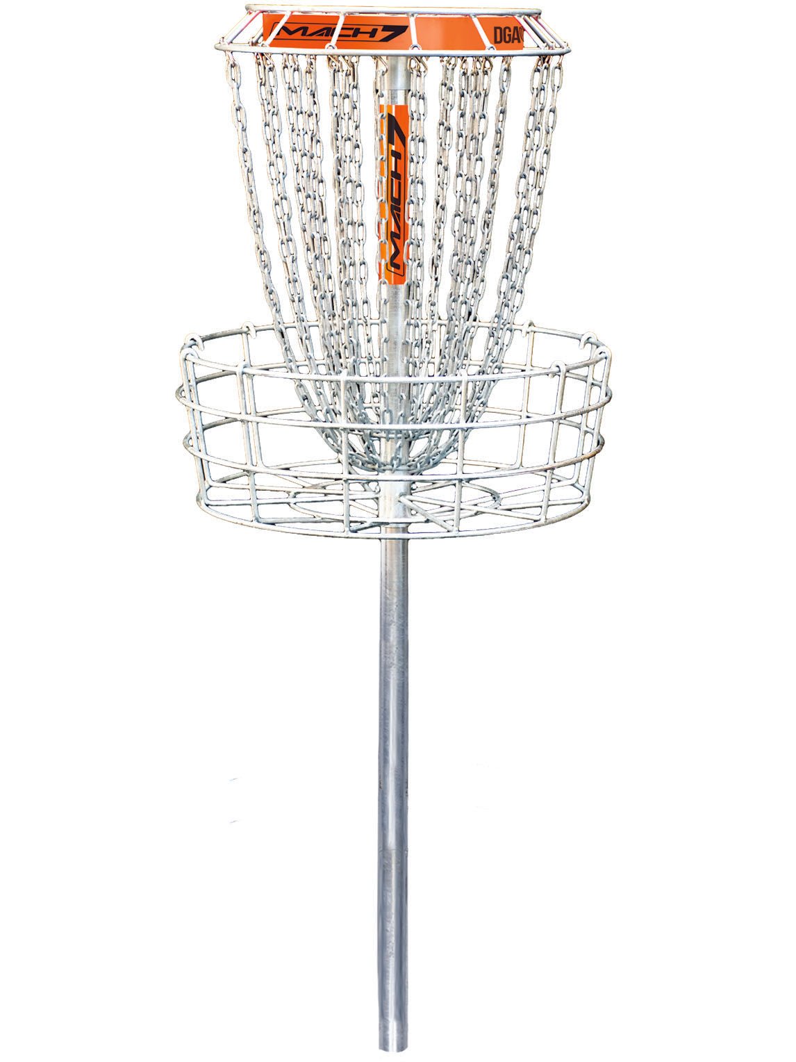 Mach 7 Disc Golf Basket - Jersey Discs