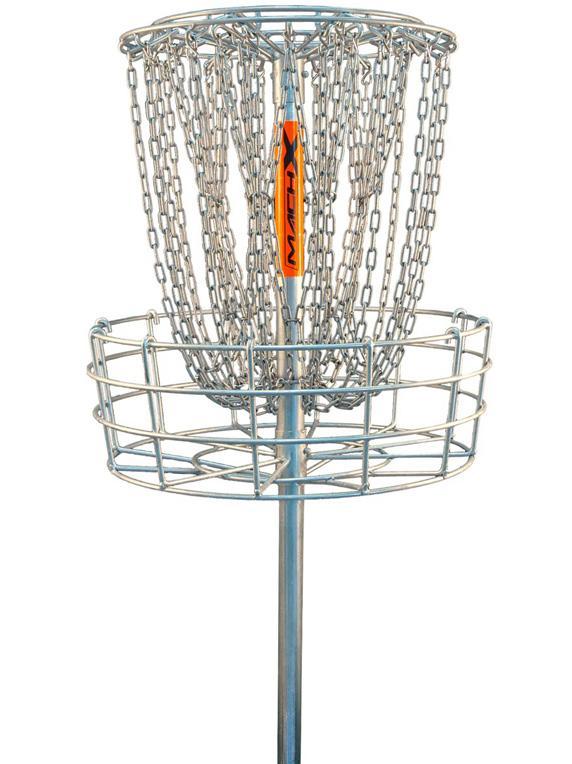 Mach X Disc Golf Basket - Jersey Discs