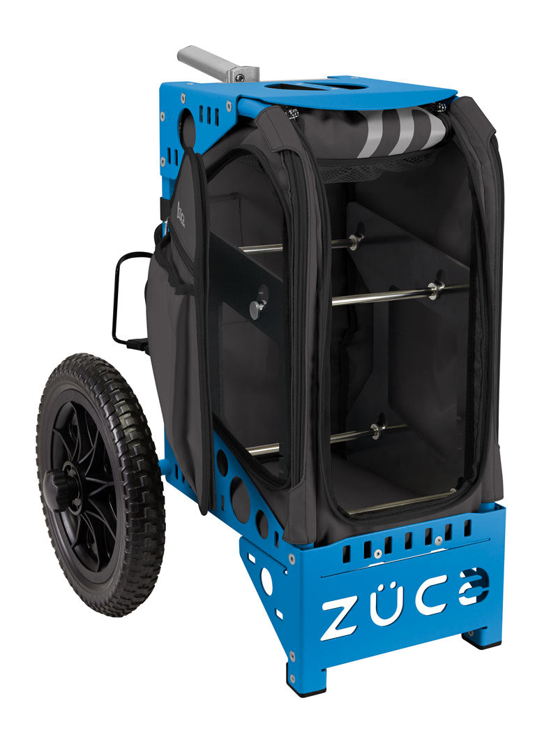 Zuca | All-Terrain Disc Golf Cart | Gunmetal Edition
