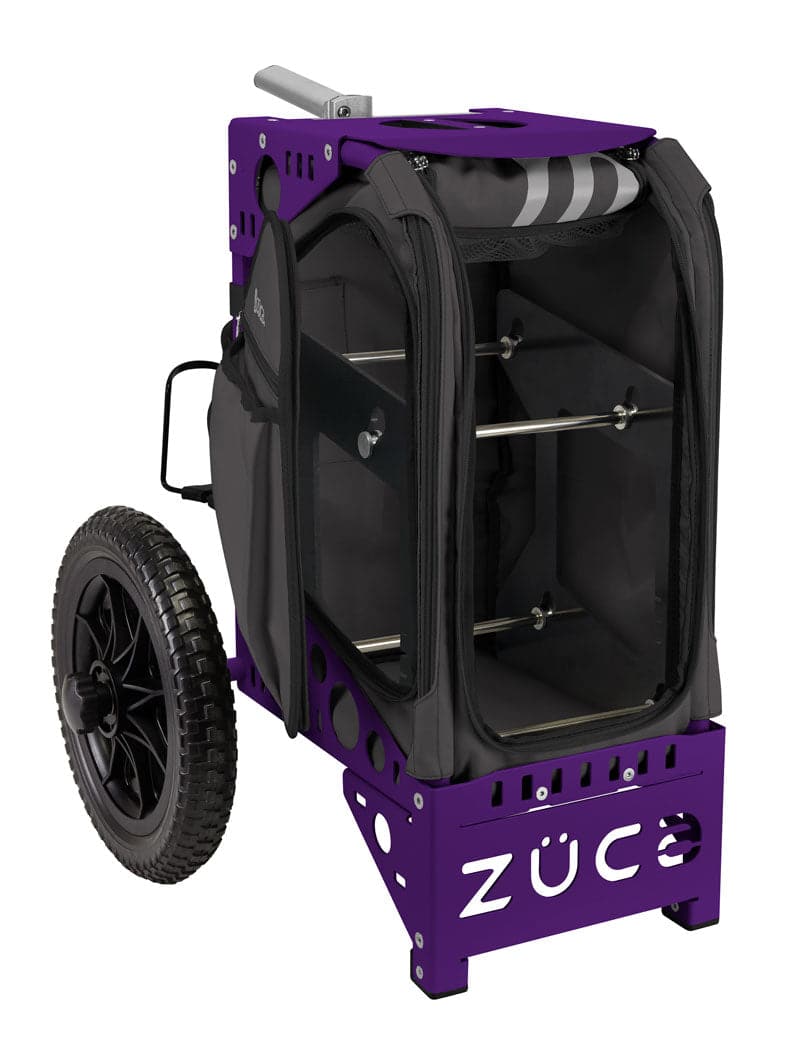 Zuca | All-Terrain Disc Golf Cart | Gunmetal Edition