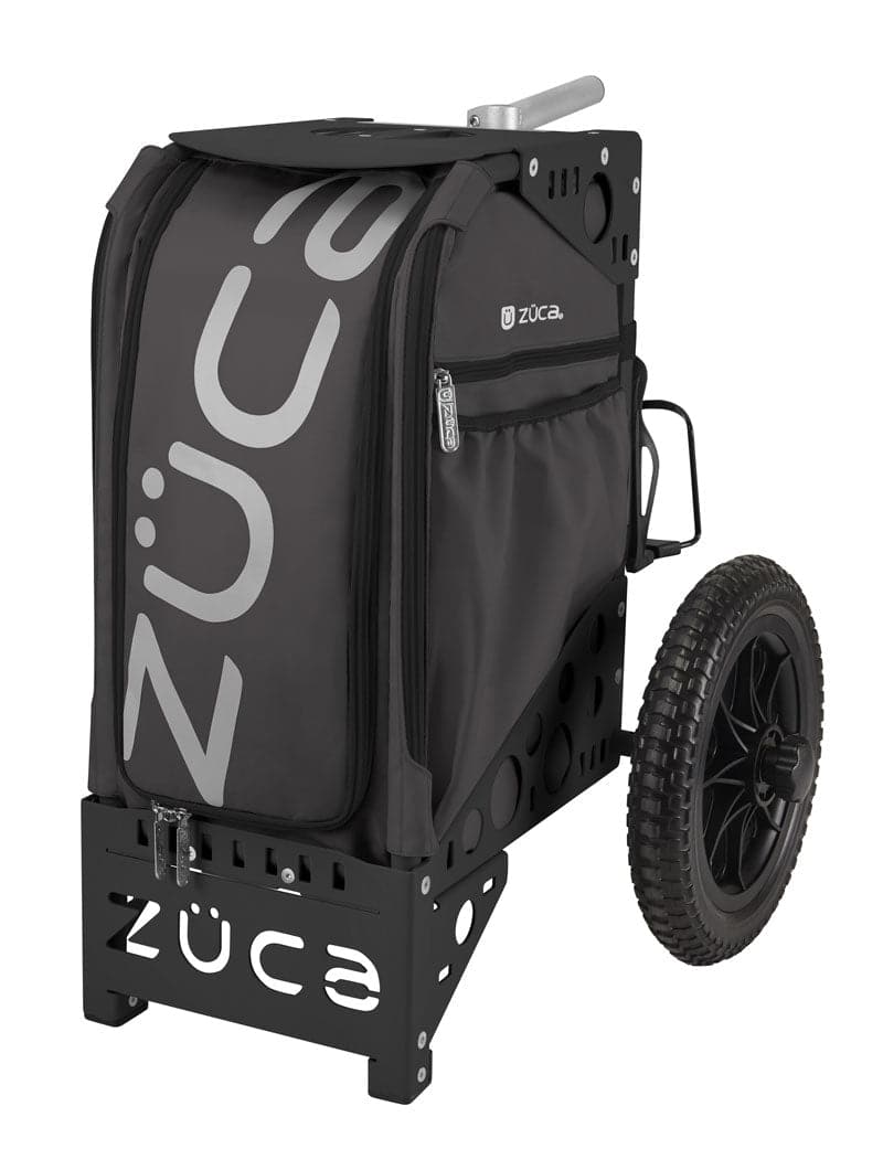 Zuca | All-Terrain Disc Golf Cart | Gunmetal Edition