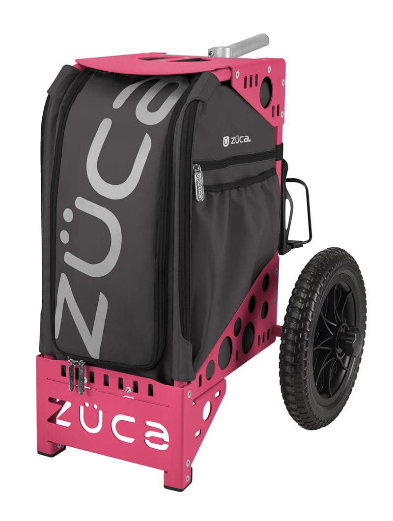 Zuca | All-Terrain Disc Golf Cart | Gunmetal Edition