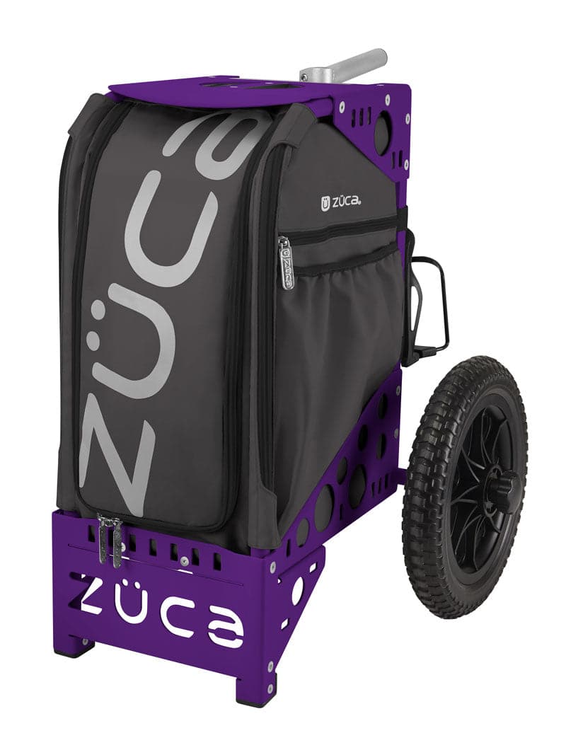 Zuca | All-Terrain Disc Golf Cart | Gunmetal Edition