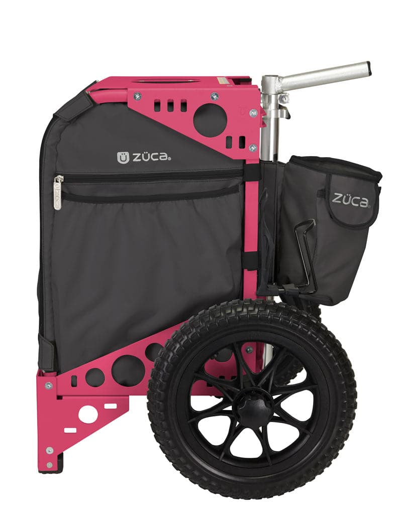 Zuca | All-Terrain Disc Golf Cart | Gunmetal Edition
