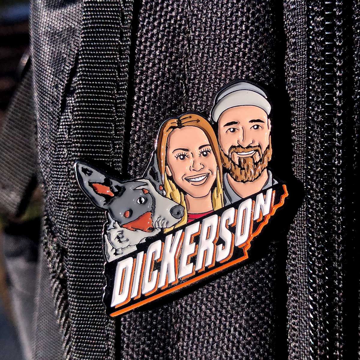 Disc Golf Pins | Chris Dickerson Family Disc Golf Pin