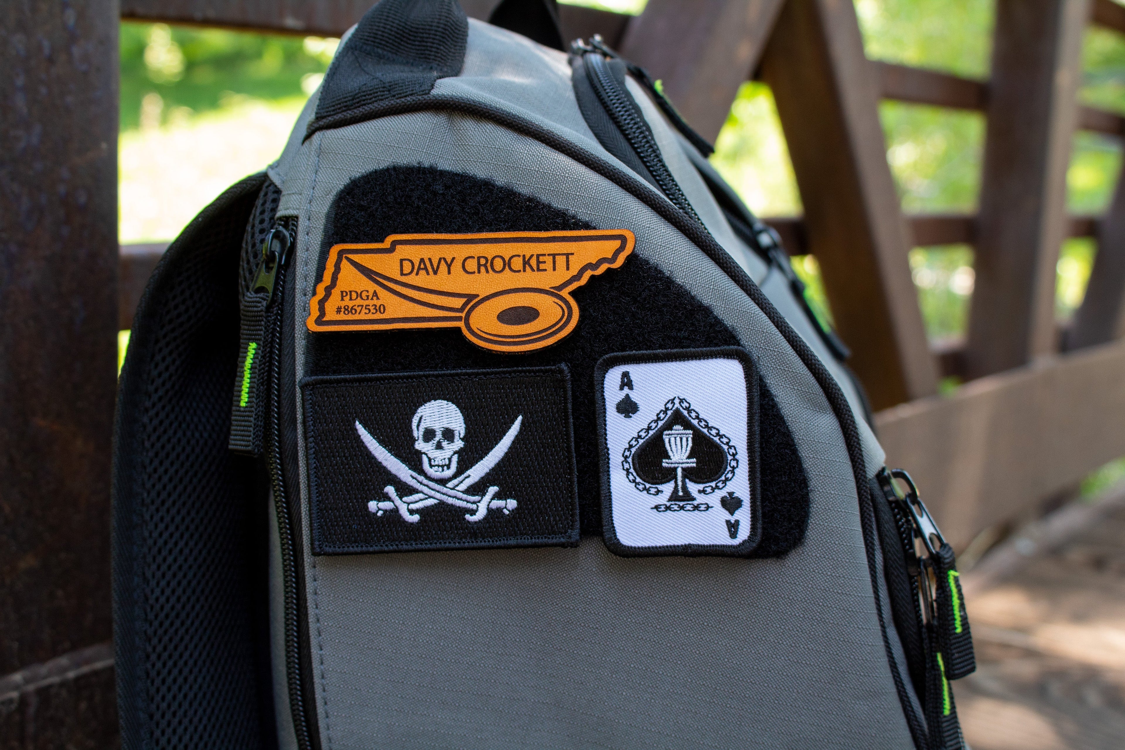 Disc Golf Patches | Ace of Spades - Jersey Discs