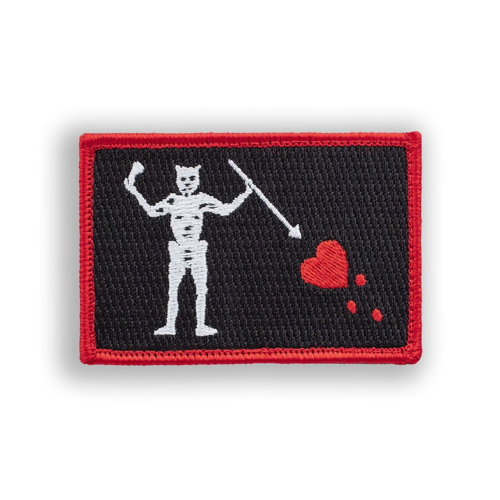 Disc Golf Patches | Blackbeard Pirate Flag - Jersey Discs