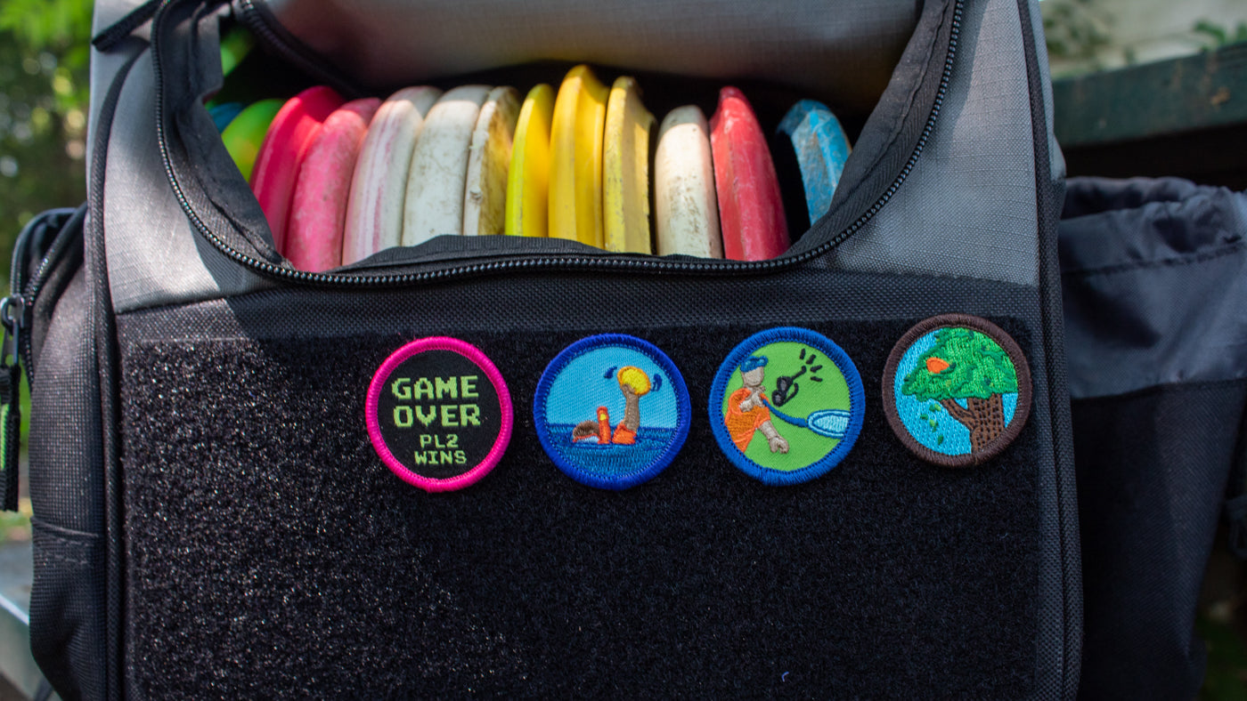 Disc Golf Patches | Bogey Badge Bundle - Jersey Discs
