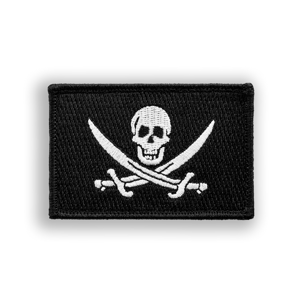 Disc Golf Patches | Calico Jack Pirate Flag - Jersey Discs