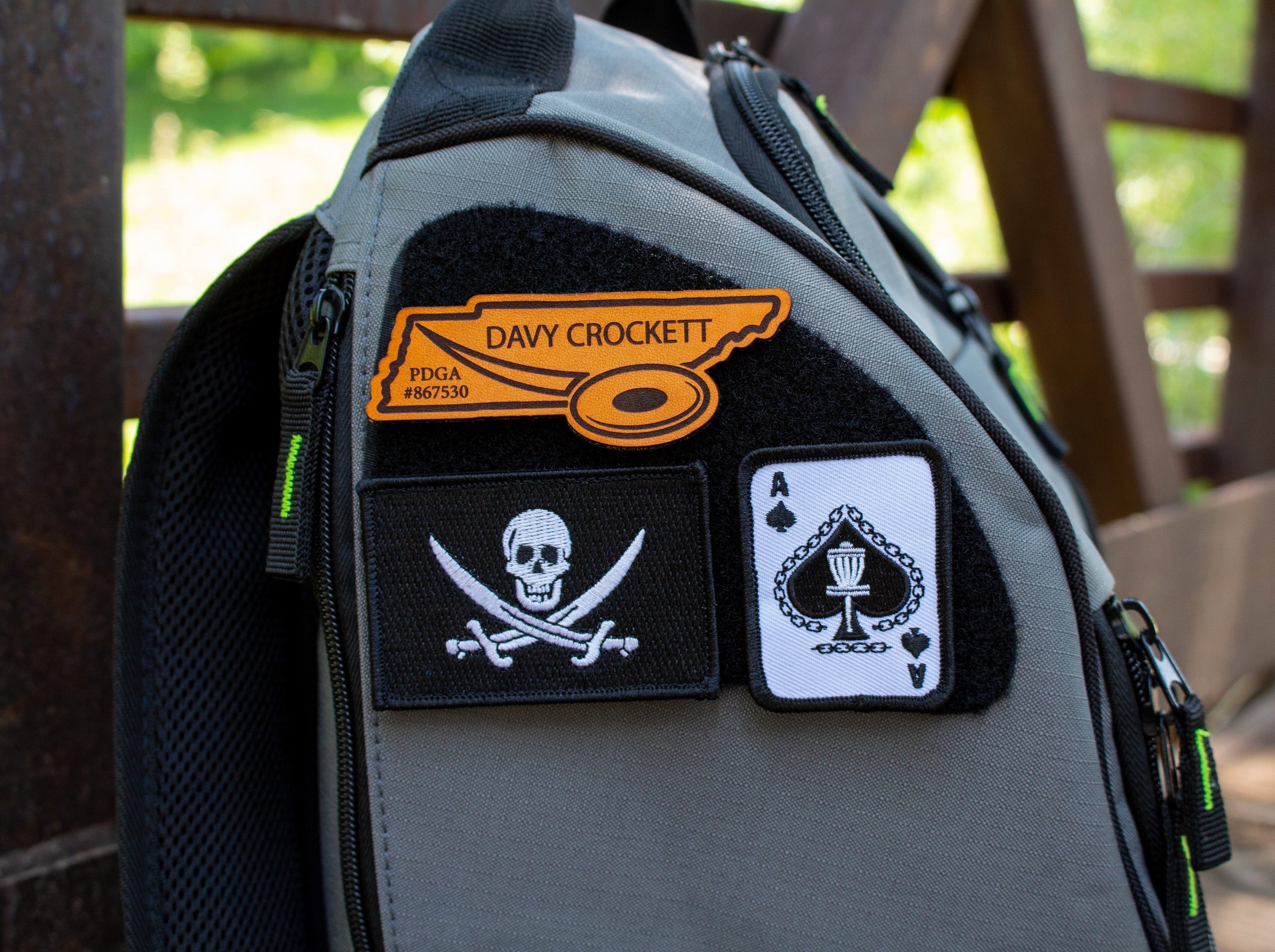 Disc Golf Patches | Calico Jack Pirate Flag - Jersey Discs