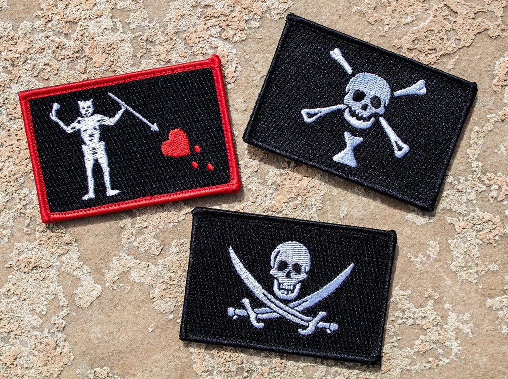 Disc Golf Patches | Calico Jack Pirate Flag - Jersey Discs