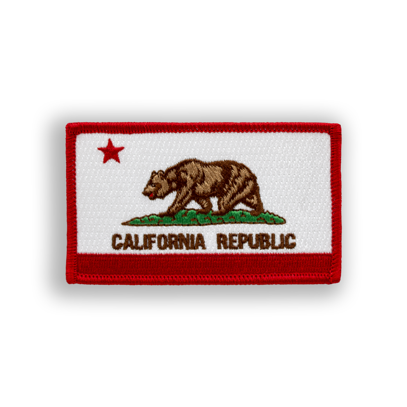Disc Golf Patches | California State Flag - Jersey Discs