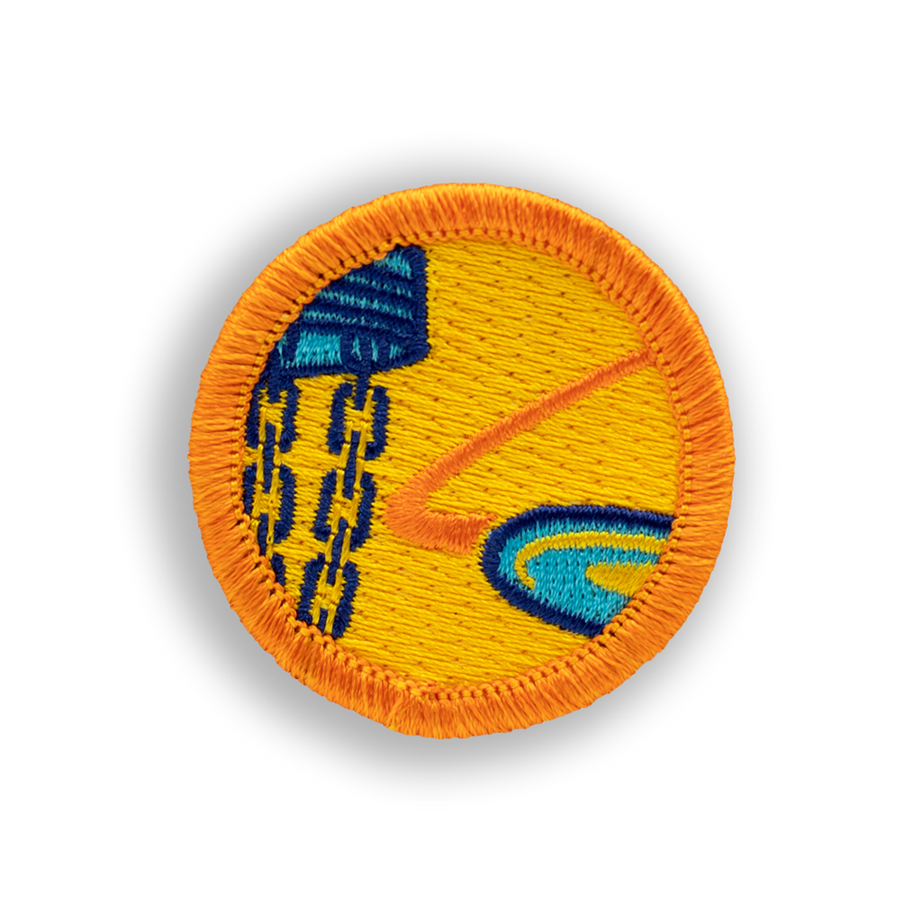 Disc Golf Patches | Chain Out Bogey Badge - Jersey Discs