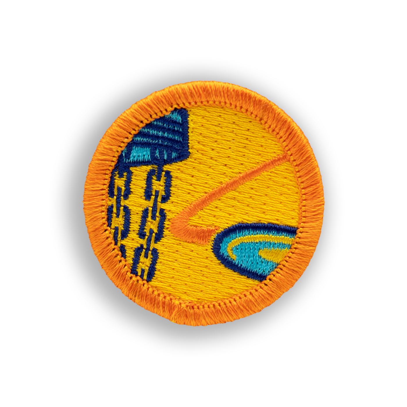 Disc Golf Patches | Chain Out Bogey Badge - Jersey Discs