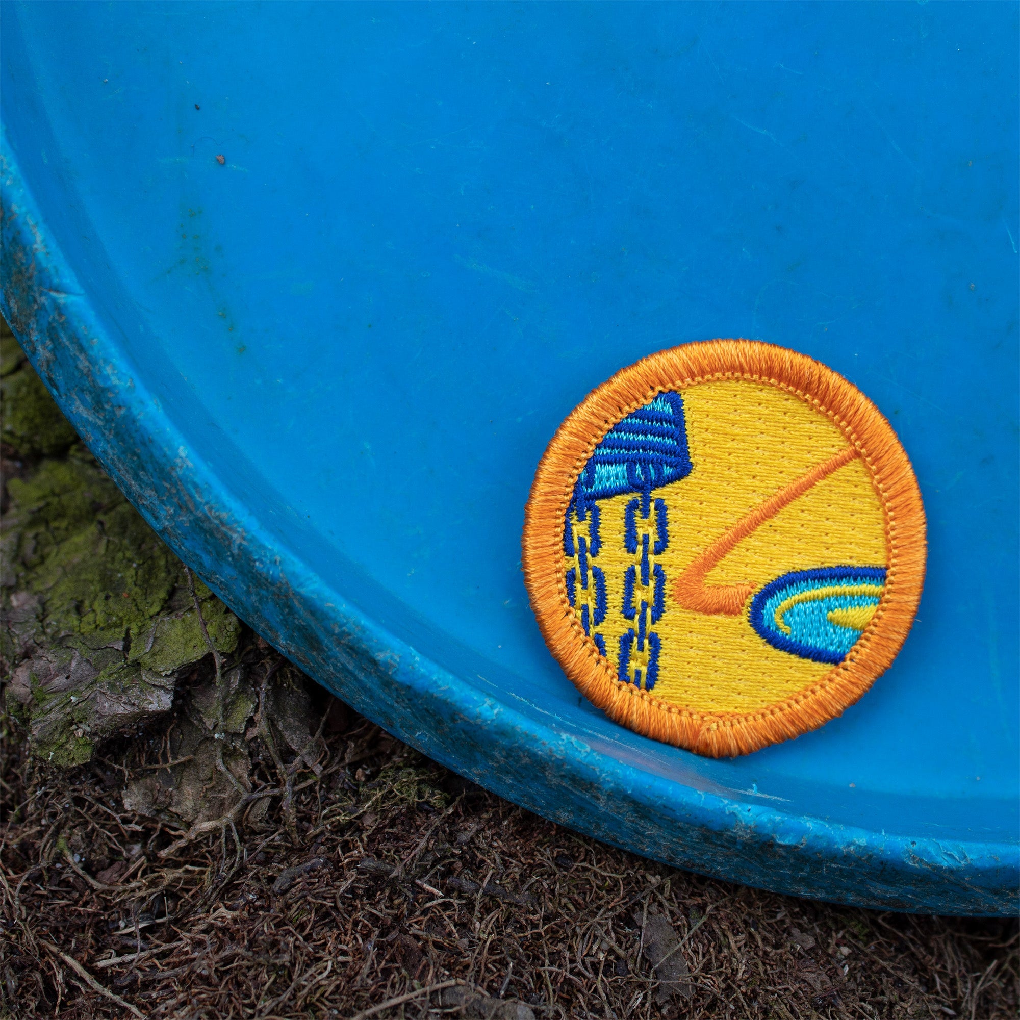 Disc Golf Patches | Chain Out Bogey Badge - Jersey Discs