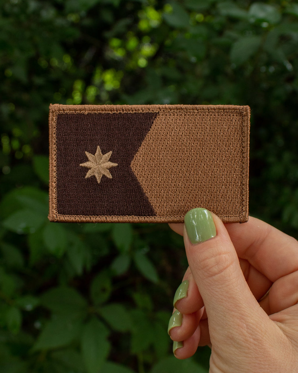 Disc Golf Patches | Desert Subdued Minnesota State Flag - Jersey Discs