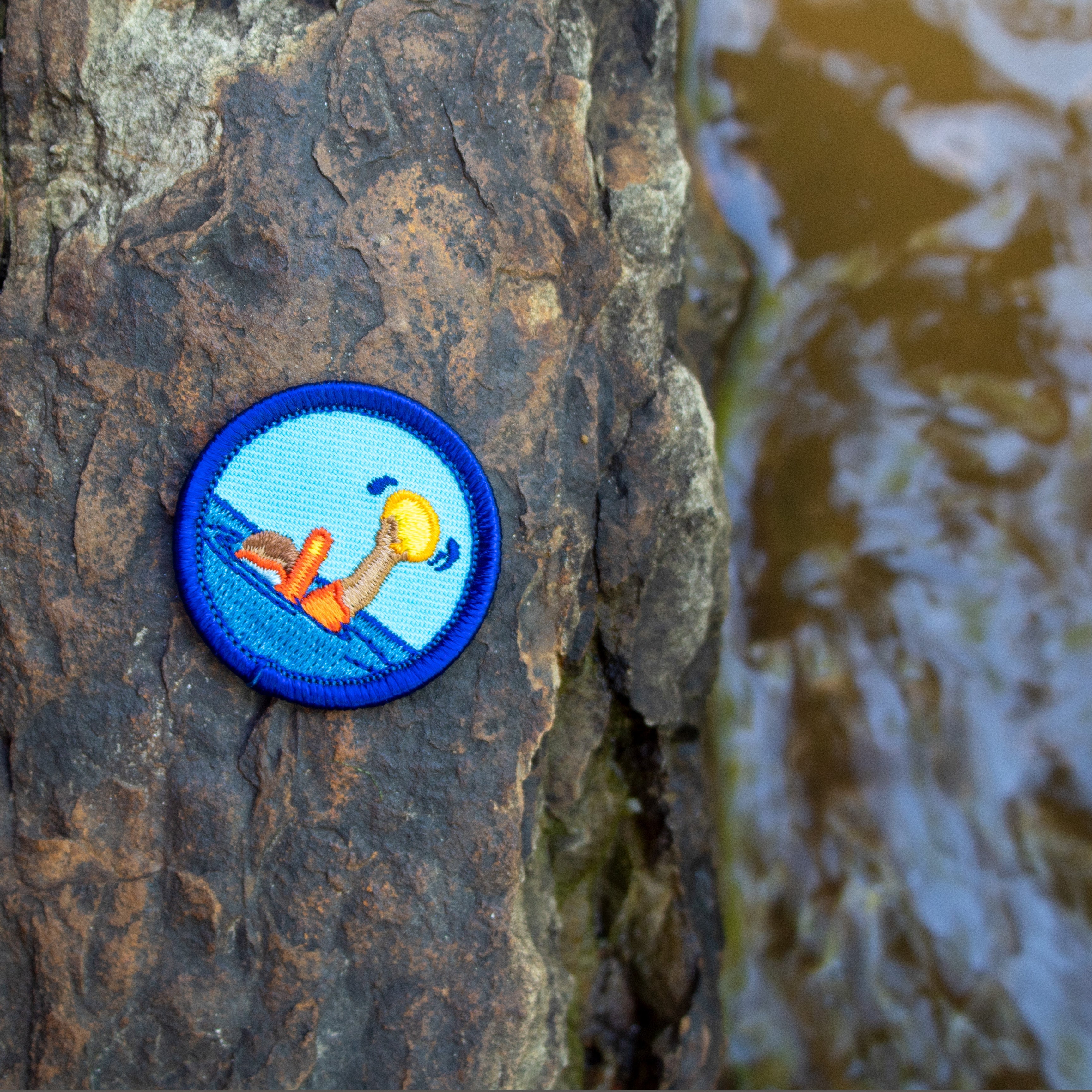Disc Golf Patches | Disc Diver Bogey Badge - Jersey Discs