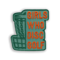 Disc Golf Patches | Girls Who Disc Golf - Jersey Discs