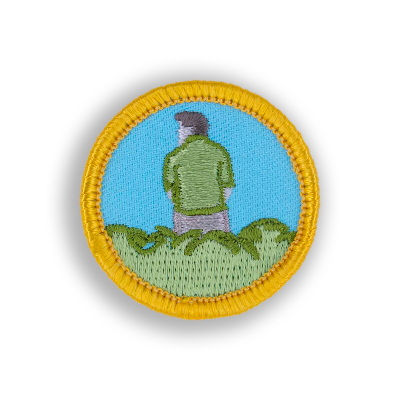 Disc Golf Patches | In the Bushes Bogey Badge - Jersey Discs