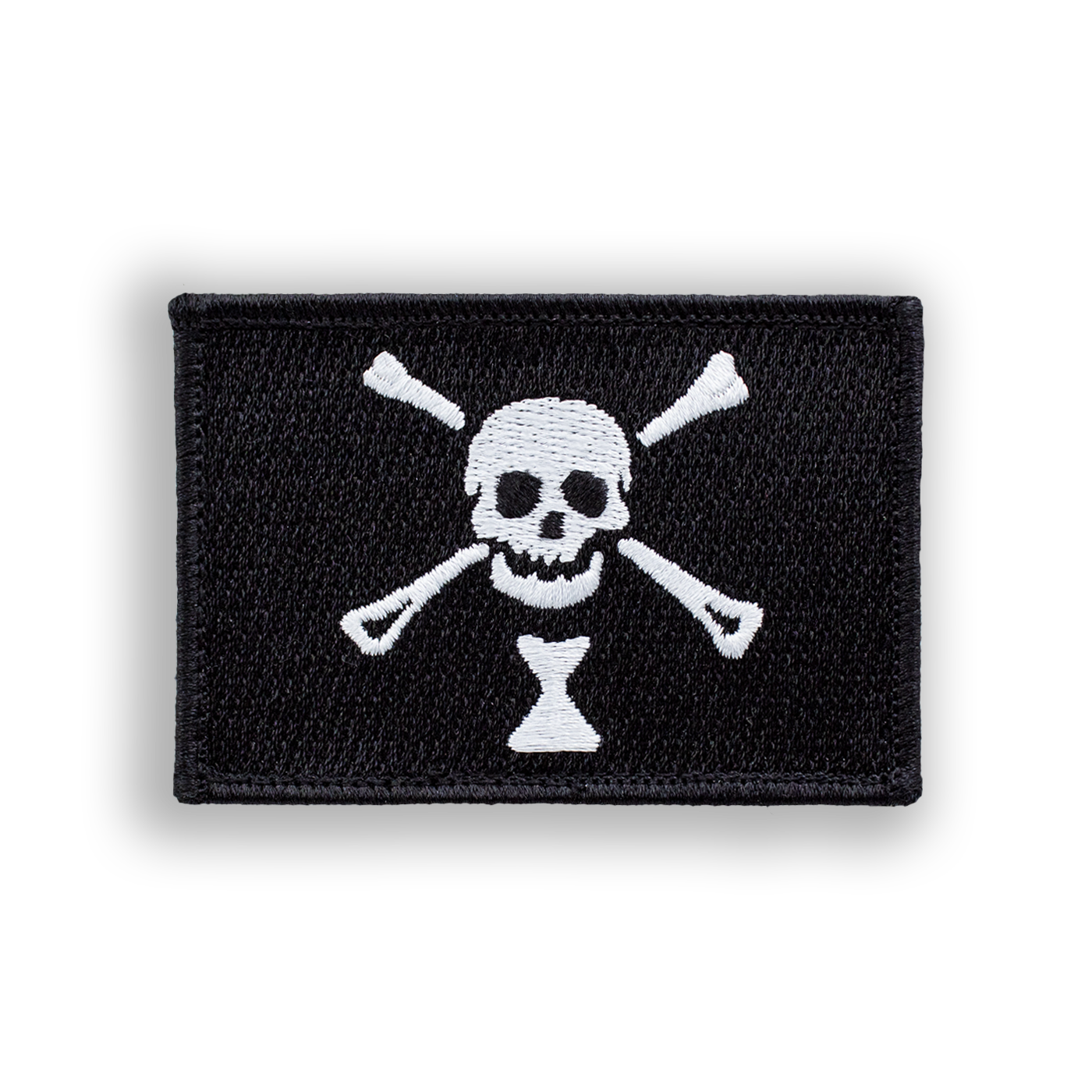 Disc Golf Patches | Jolly Roger Pirate Flag - Jersey Discs
