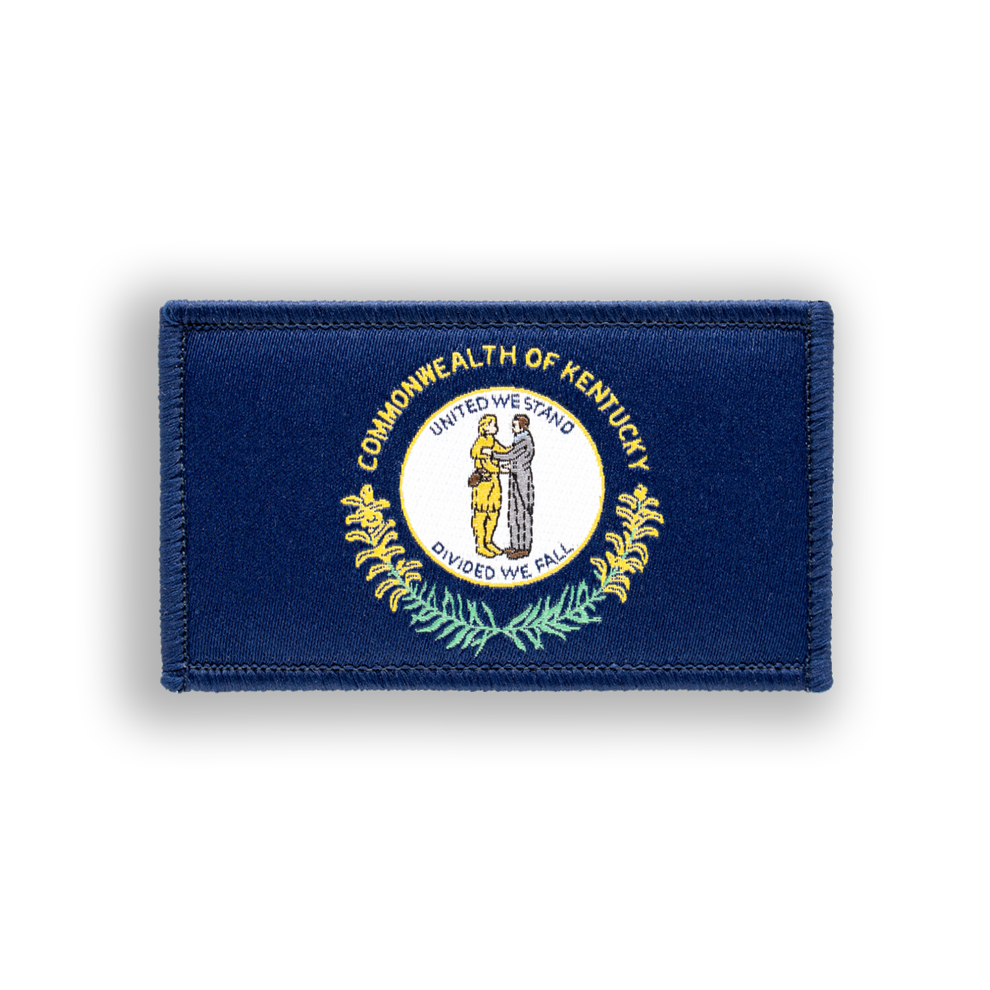 Disc Golf Patches | Kentucky State Flag - Jersey Discs