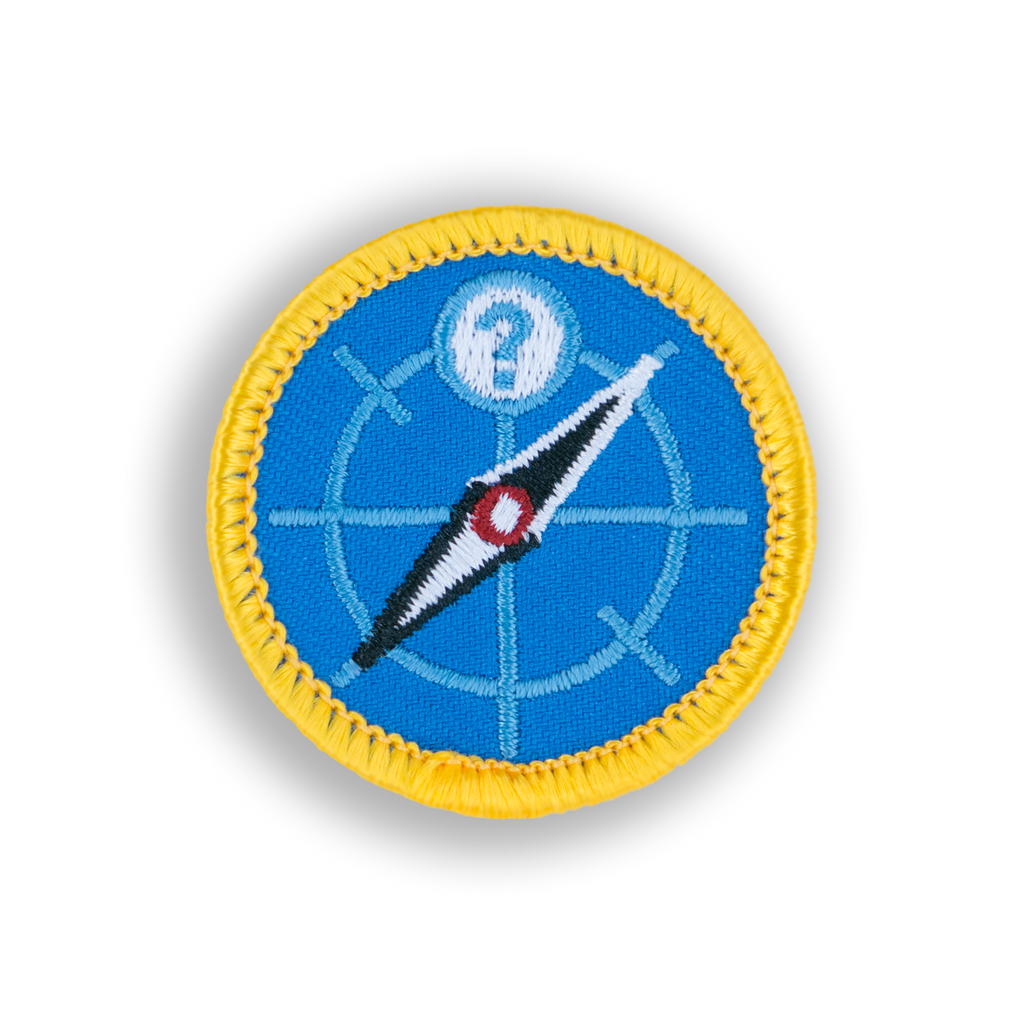 Disc Golf Patches | Lost Bogey Badge - Jersey Discs