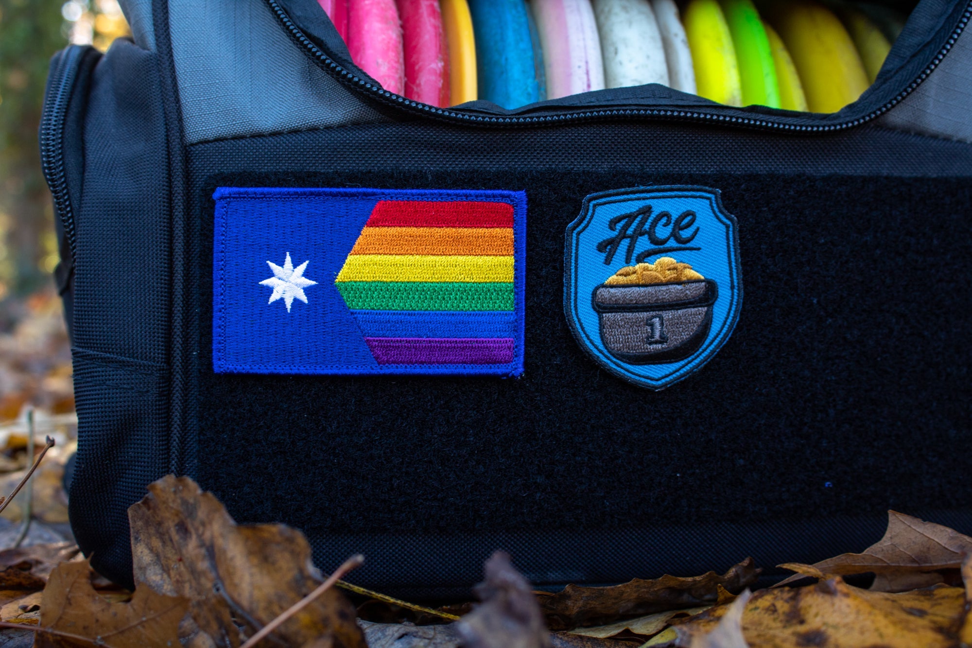 Disc Golf Patches | Minnesota Pride State Flag - Jersey Discs