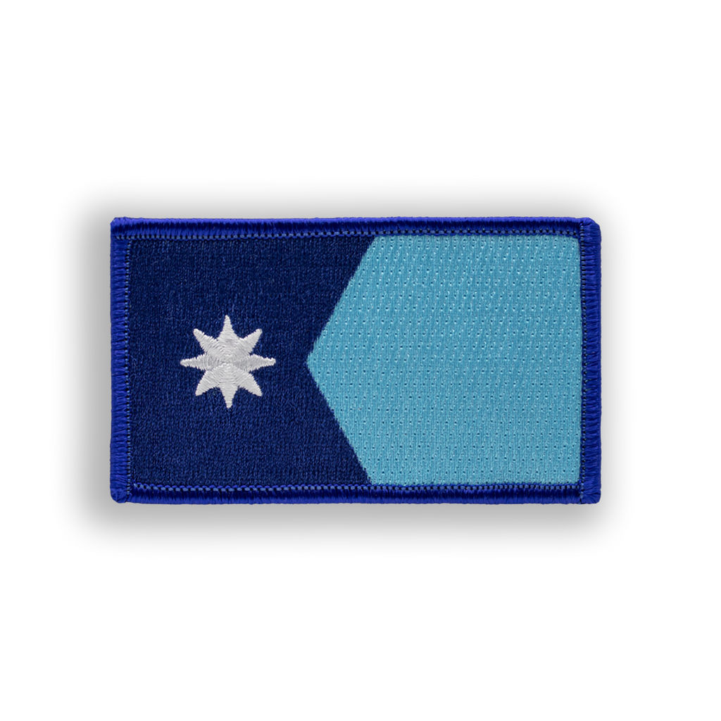 Disc Golf Patches | Minnesota State Flag - Jersey Discs