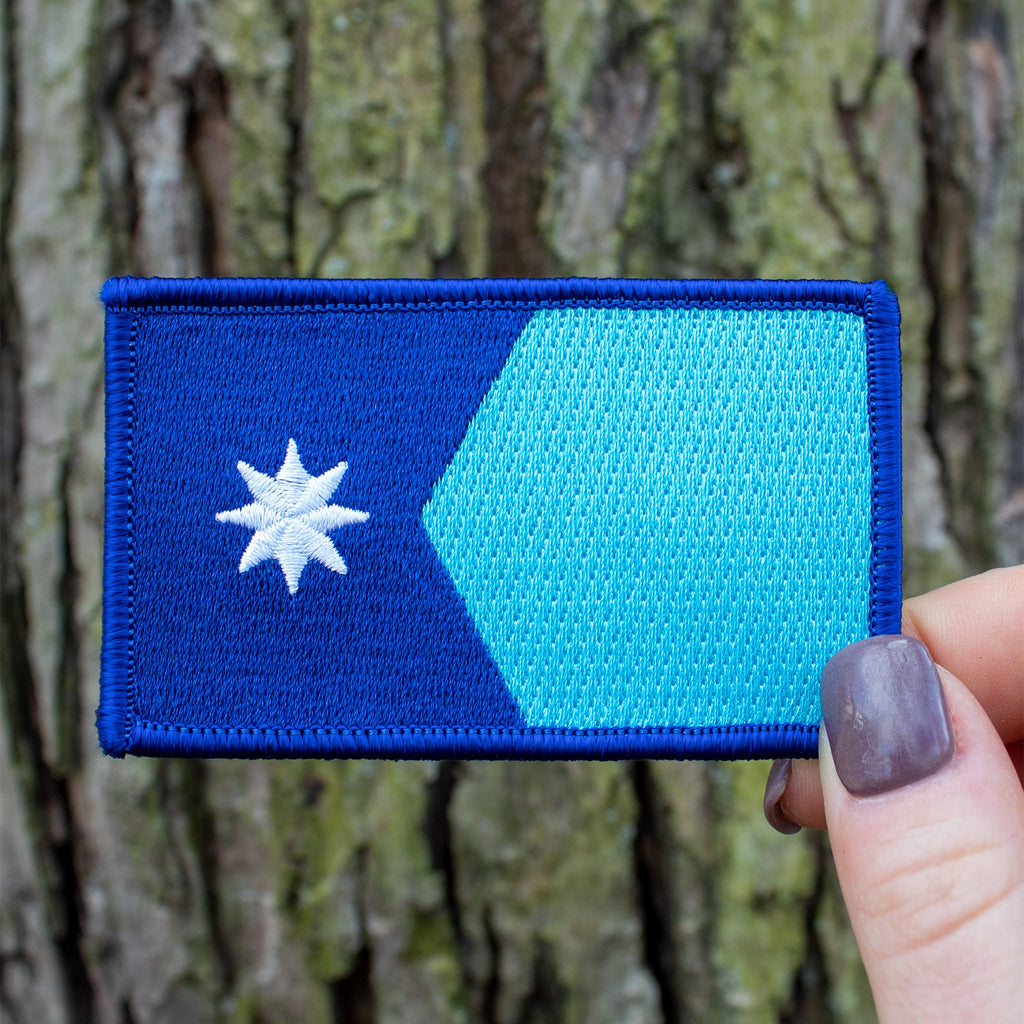 Disc Golf Patches | Minnesota State Flag - Jersey Discs